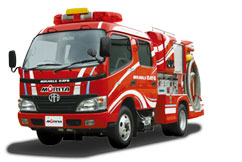 消防ポンプ自動車　Miracle CAFS Car