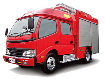 消防ポンプ自動車　Miracle CAFS Car