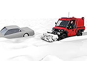 降雪地域での救助