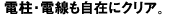電柱・電線も自在にクリア。