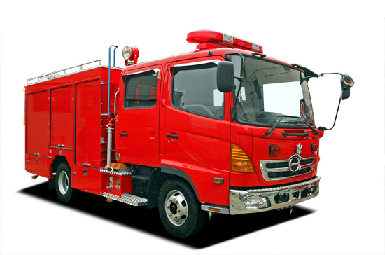 消防ポンプ自動車　CD-Ⅱ型写真