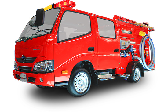 消防ポンプ車 普通免許対応車両総重量3.5t未満 CD-I型 ミラクルLight