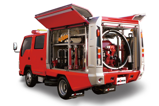 消防車　多機能型消防車　REDSEAGULL